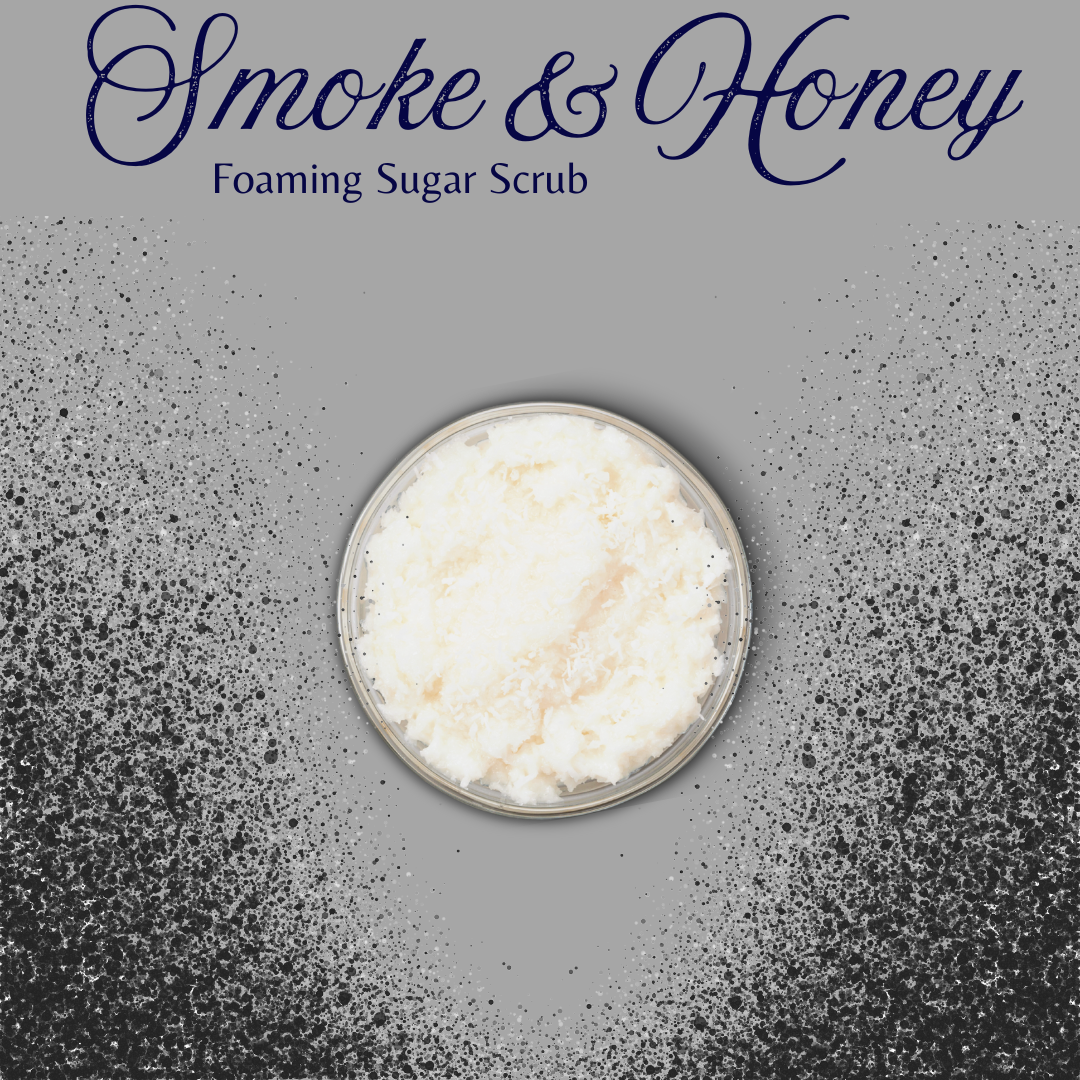 Smoke & Honey Foaming Body Scrub (For Men)