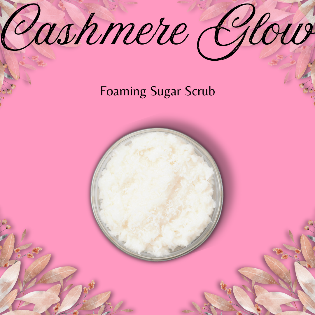 Cashmere Glow Foaming Body Scrub