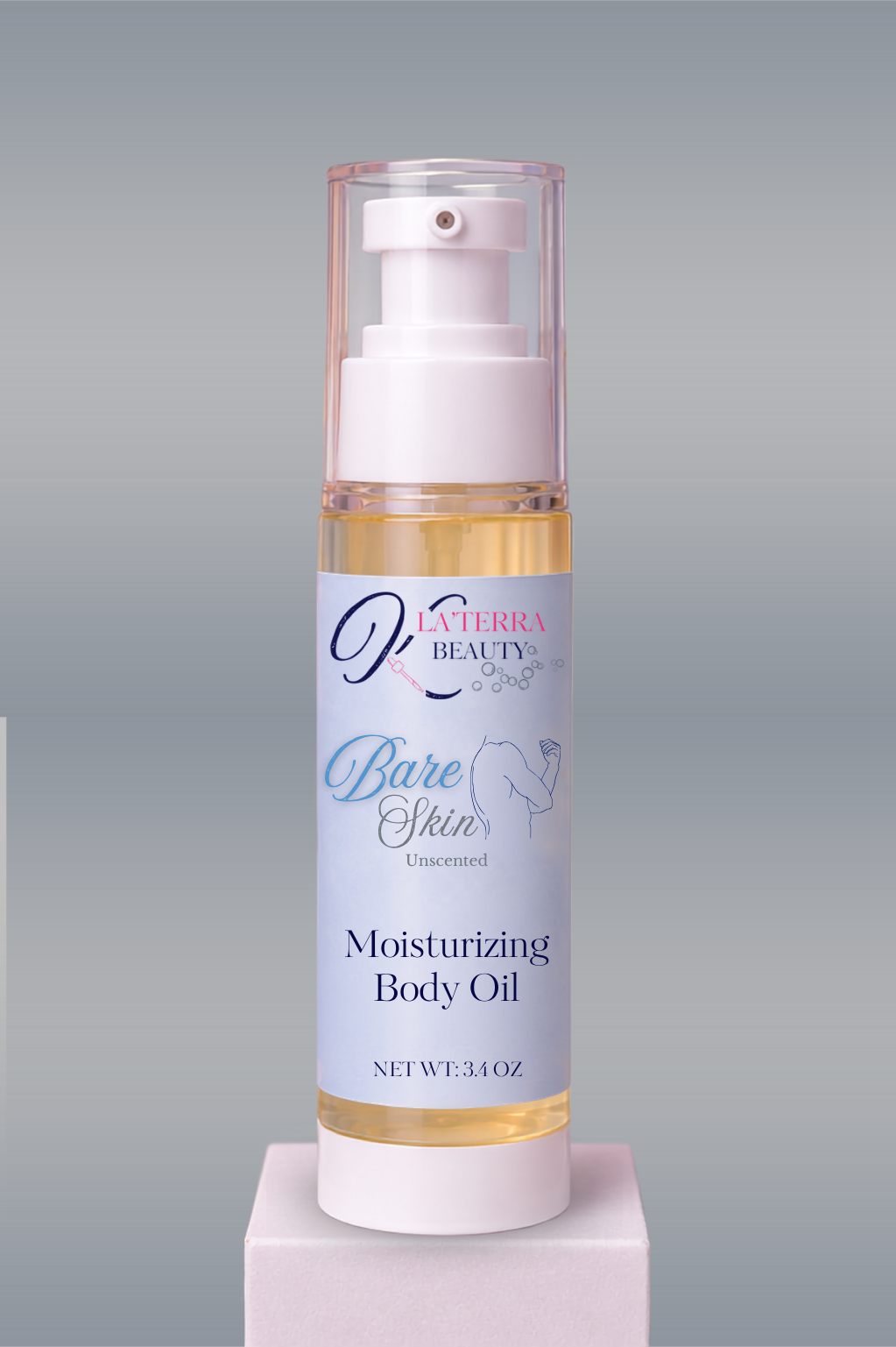 Bare Skin Unscented Body Oil