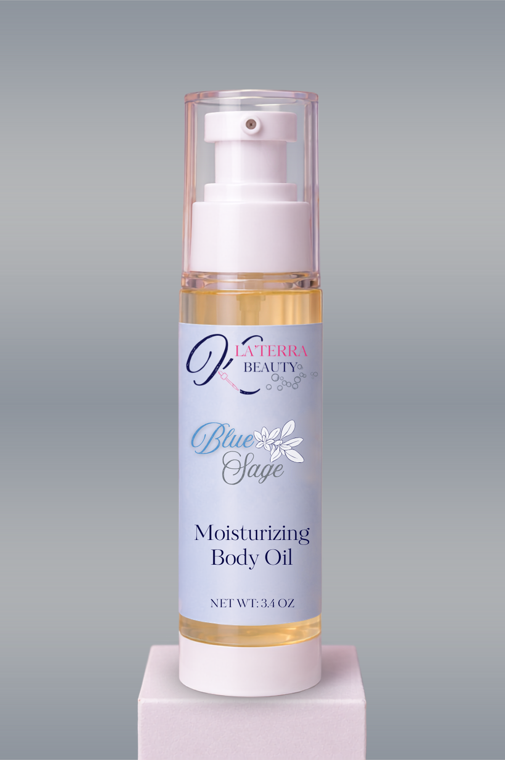 Blue Sage Body Oil For Men