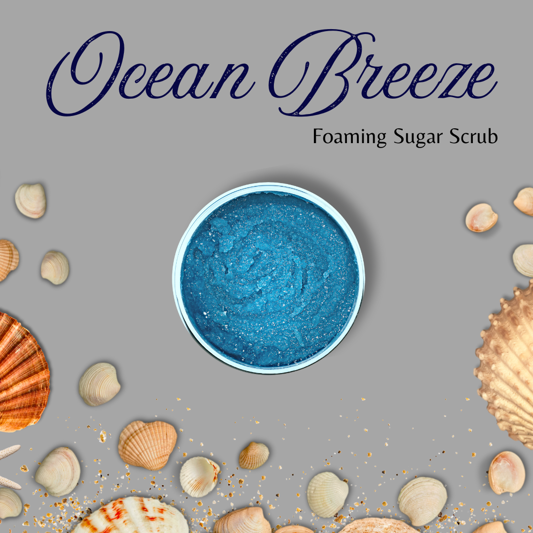 Ocean Breeze Foaming Body Scrub (For Men)