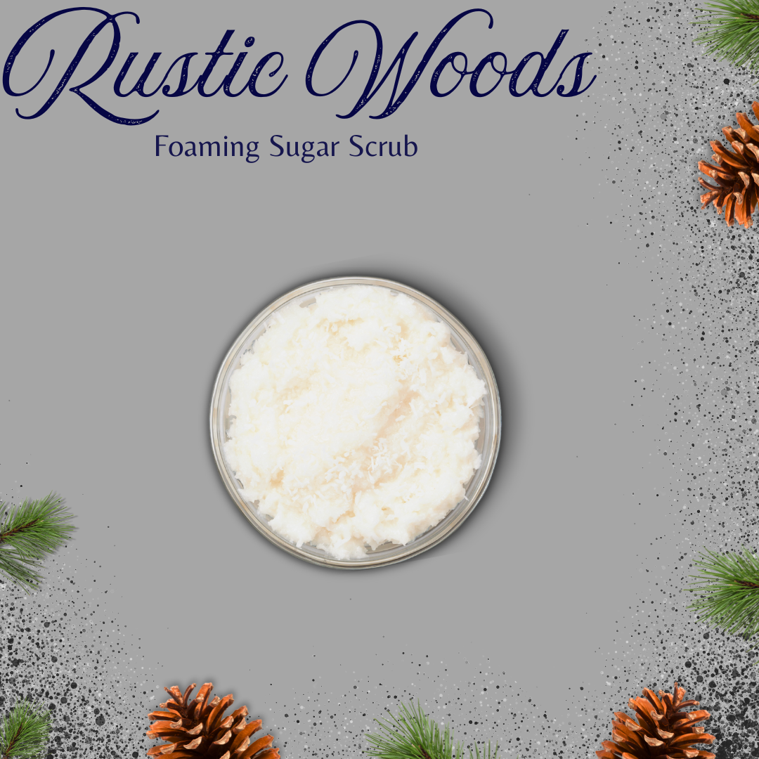 Rustic Woods Foaming Body Scrub (For Men)