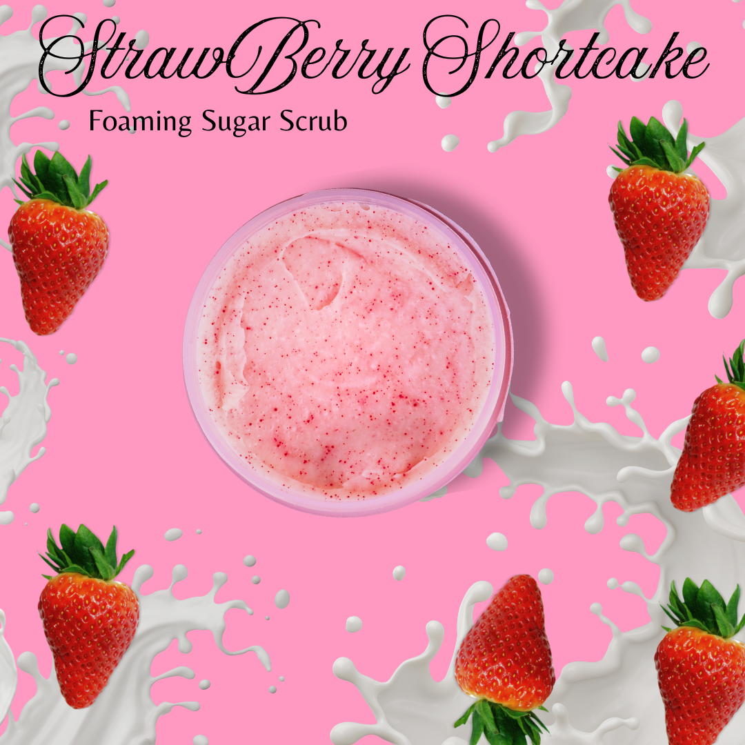 Strawberry Shortcake Foaming Body Scrub