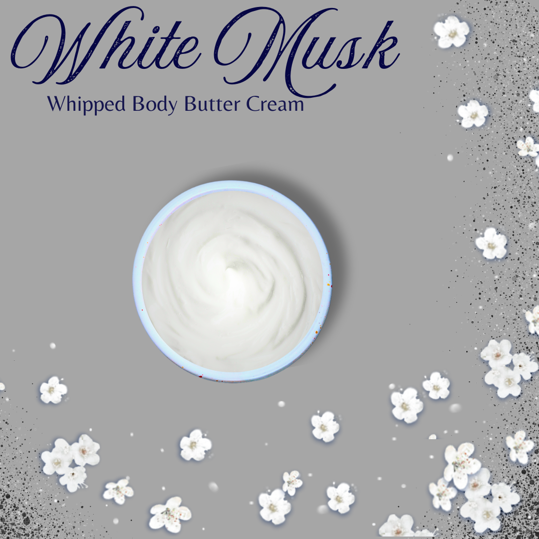 White Musk Body Butter Cream (For Men)