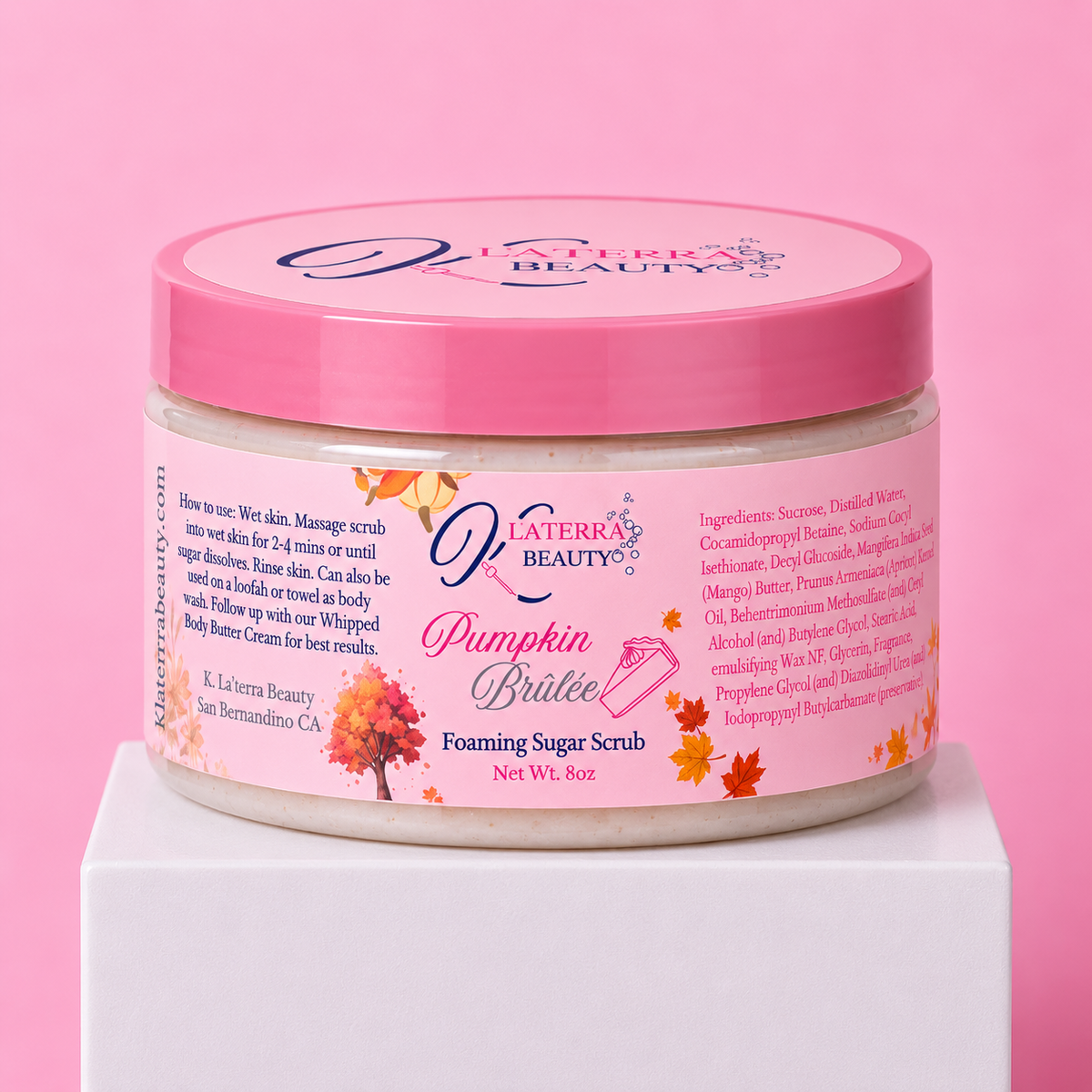 Pumpkin Brulee Foaming Body Scrub