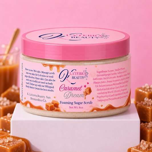Caramel Dreams Foaming Body Scrub