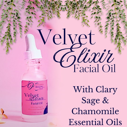 Velvet Elixir Facial Oil: with Clary Sage & Chamomile