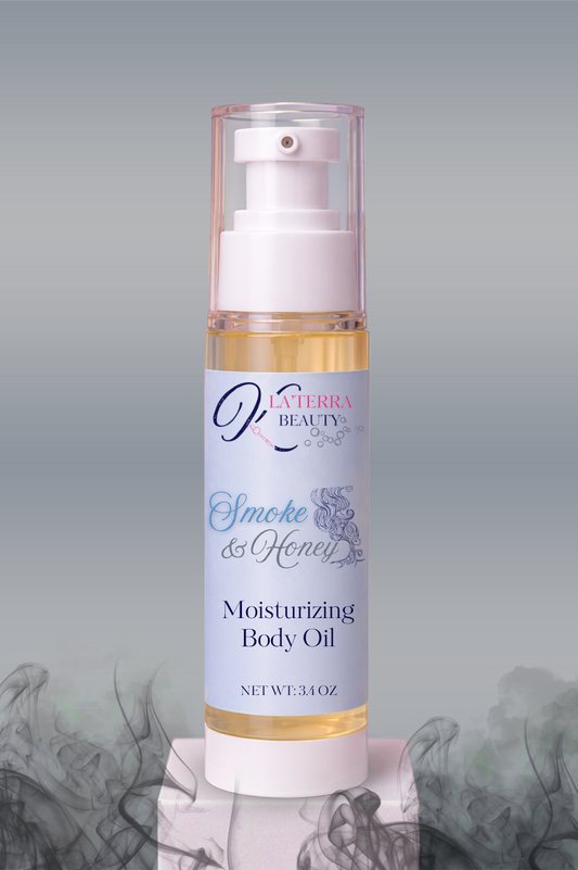 Smoke & Honey Body Oil For Men