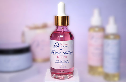 Velvet Elixir Facial Oil: with Clary Sage & Chamomile