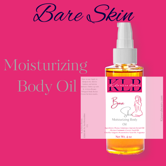 Bare Skin Unscented Body Oil