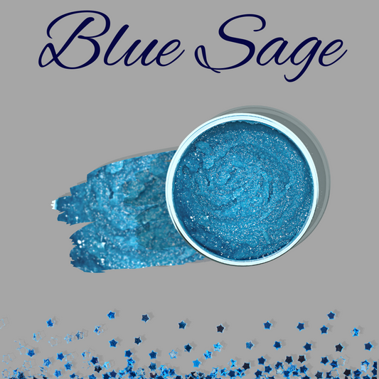 Blue Sage Foaming Body Scrub (For Men)