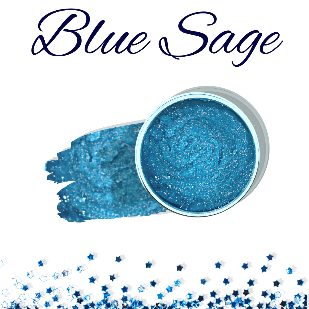 Blue Sage Foaming Body Scrub (For Men)