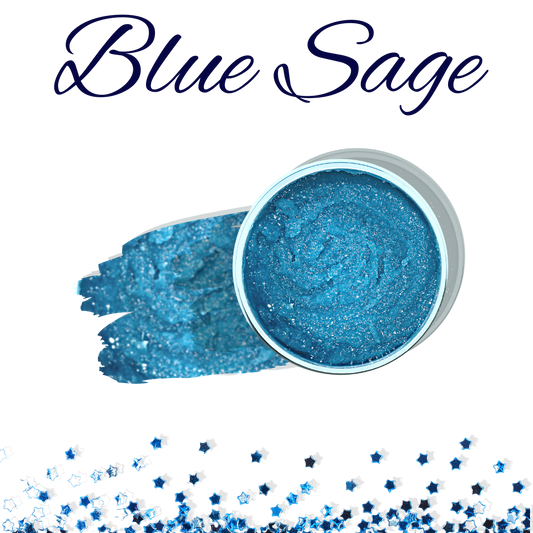 Blue Sage Foaming Body Scrub (For Men)