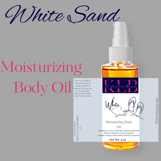 White Sand Body Oil For Men