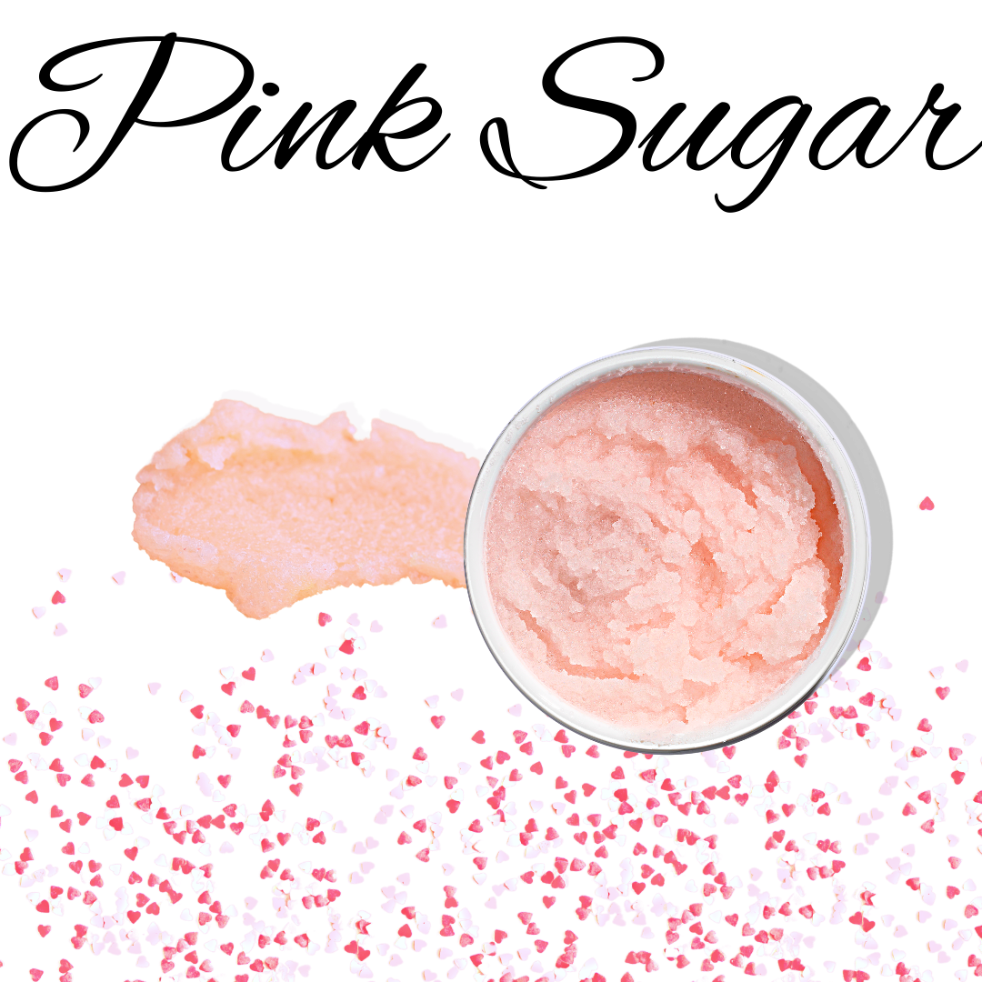 Pink Sugar Foaming  Body Scrub