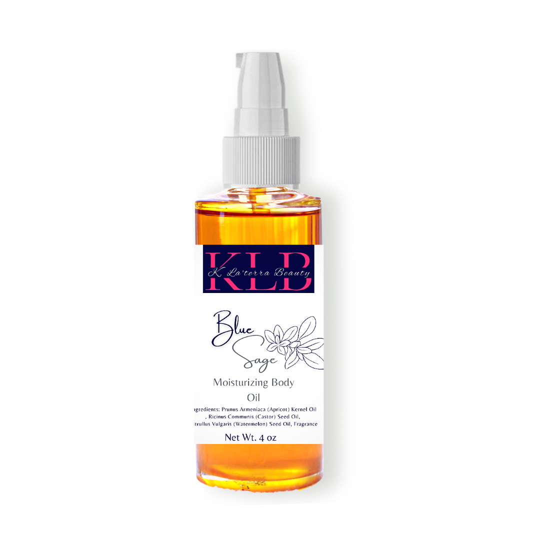 Blue Sage Body Oil For Men