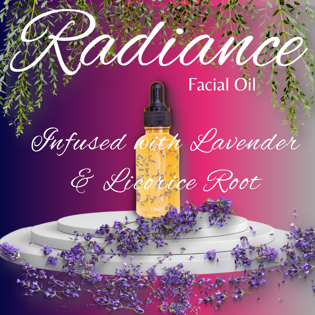 "Luminance" Facial Oil: Infused with Lavender & Licorice Root