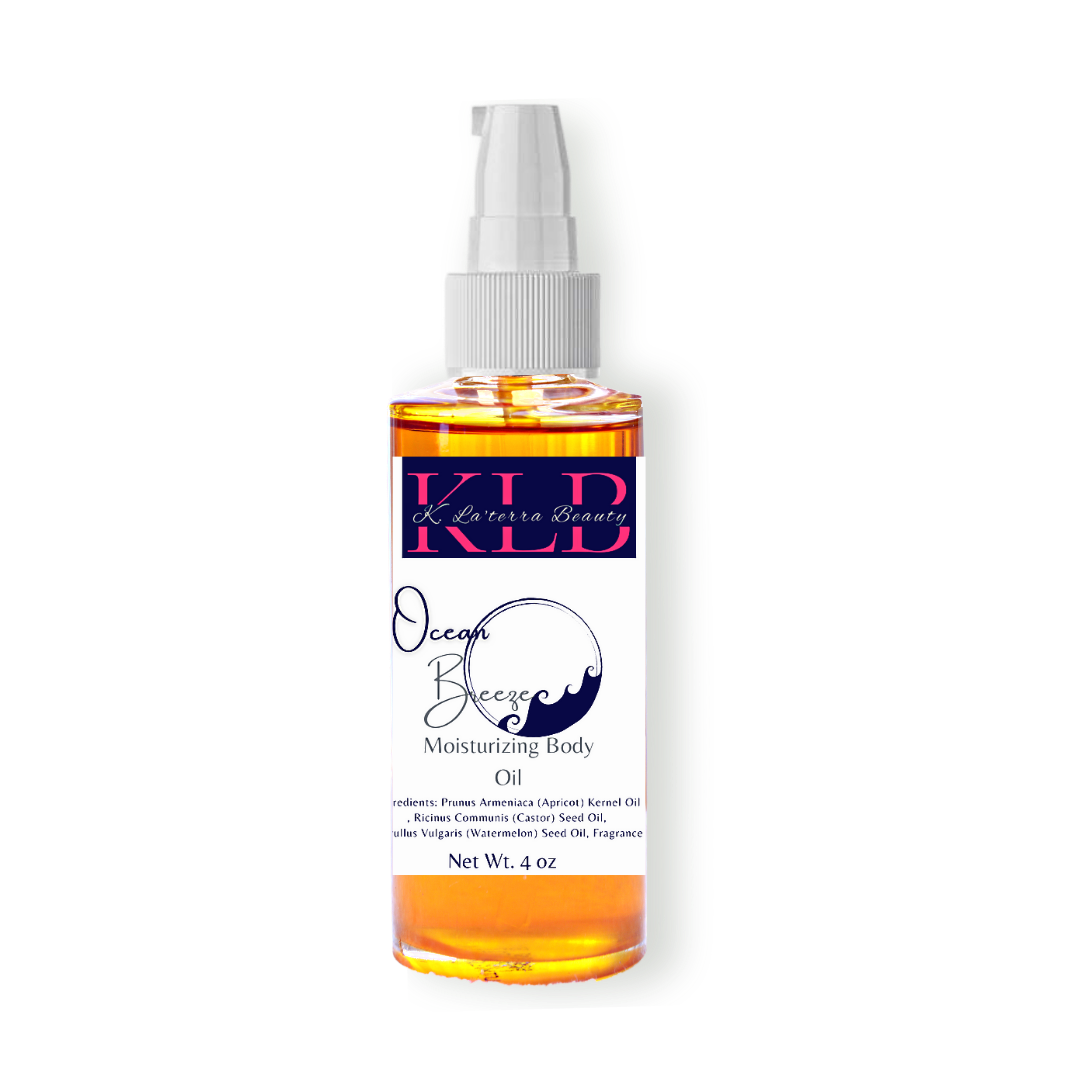 Ocean Breeze Body Oil For Men