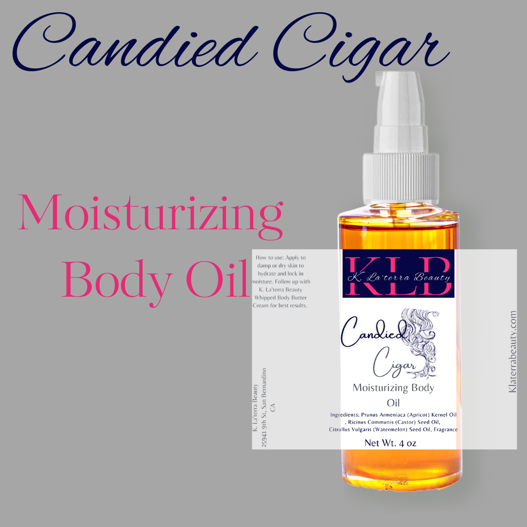 Candied Cigar Body Oil For Men