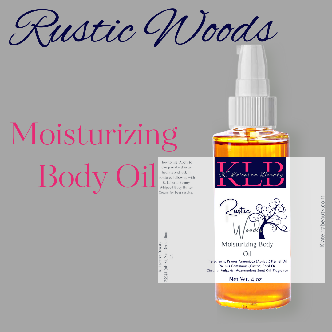 Rustic Woods Body Oil For Men