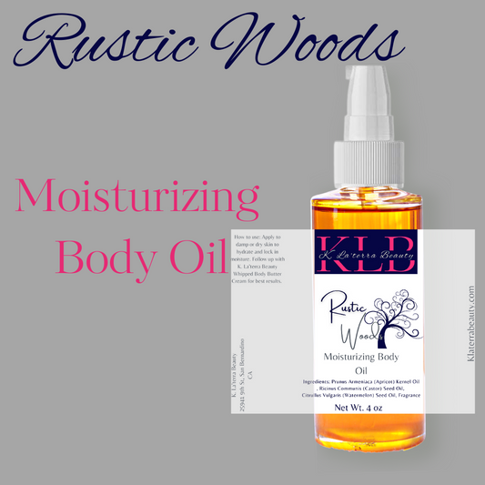 Rustic Woods Body Oil For Men