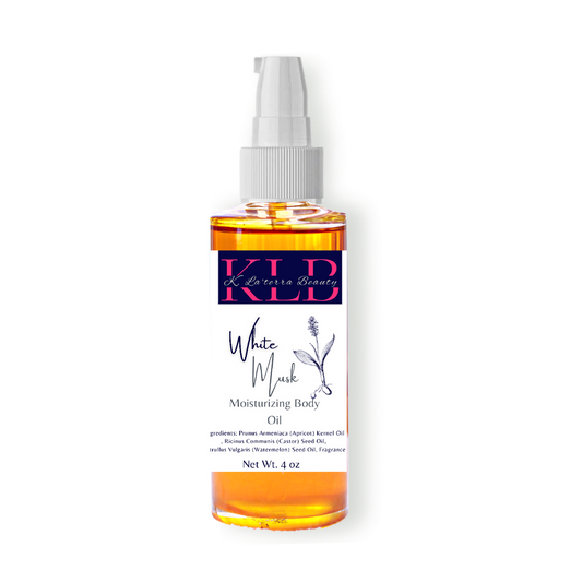 White Musk Body Oil For Men